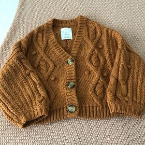Zara Girls Knit Cardigan